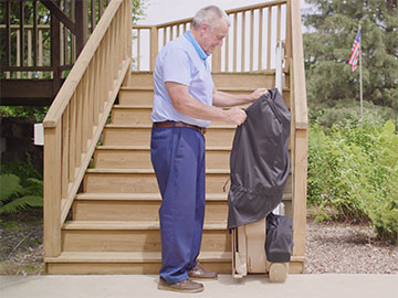 bruno outdoor stairlift