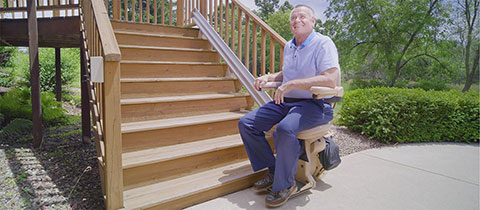 bruno outdoor stairlift