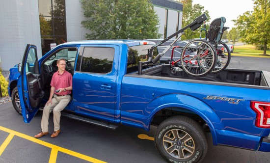 pickup truck scooter lift