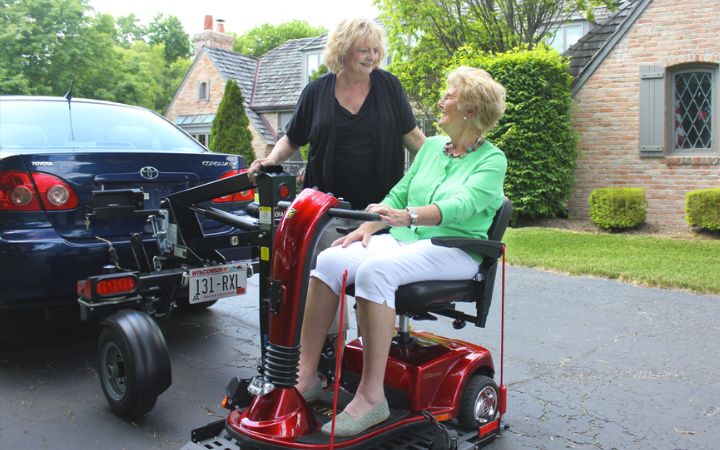 car wheelchair lift