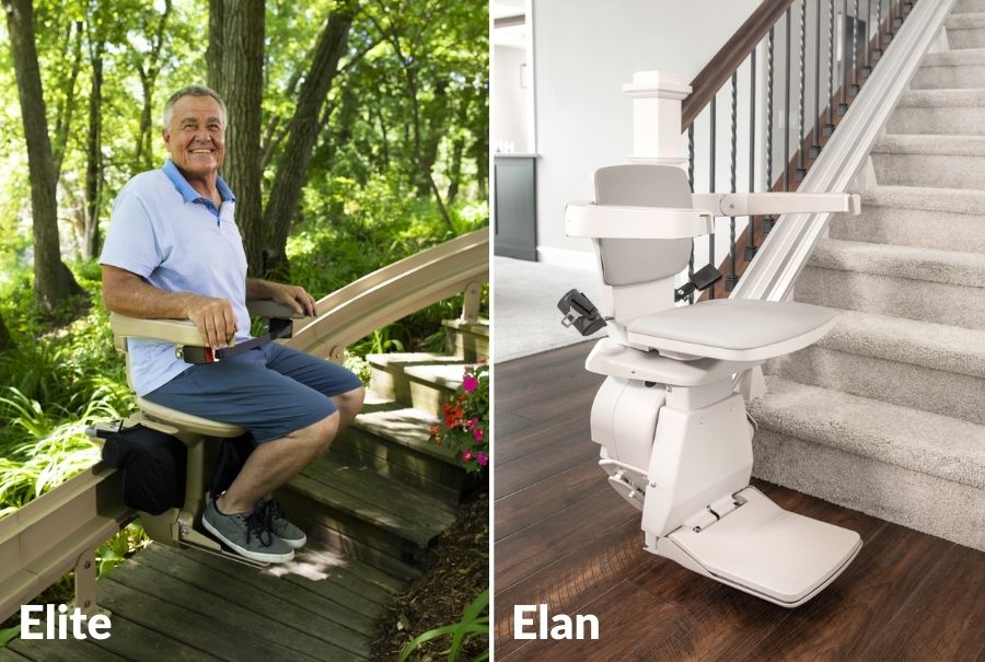 bruno elite and elan stair lift