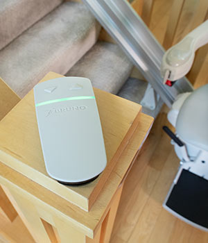 Elite straight indoor stair lift wireless remote